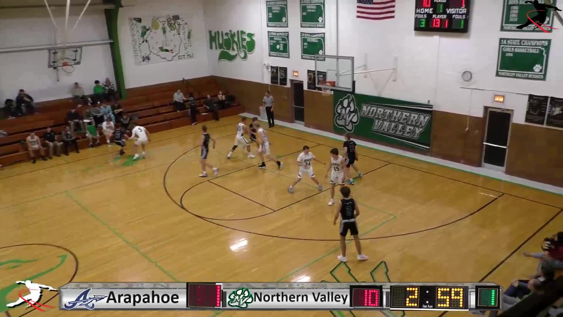 Arapahoe Northern Valley JV Basketball OpenSpacesSports7