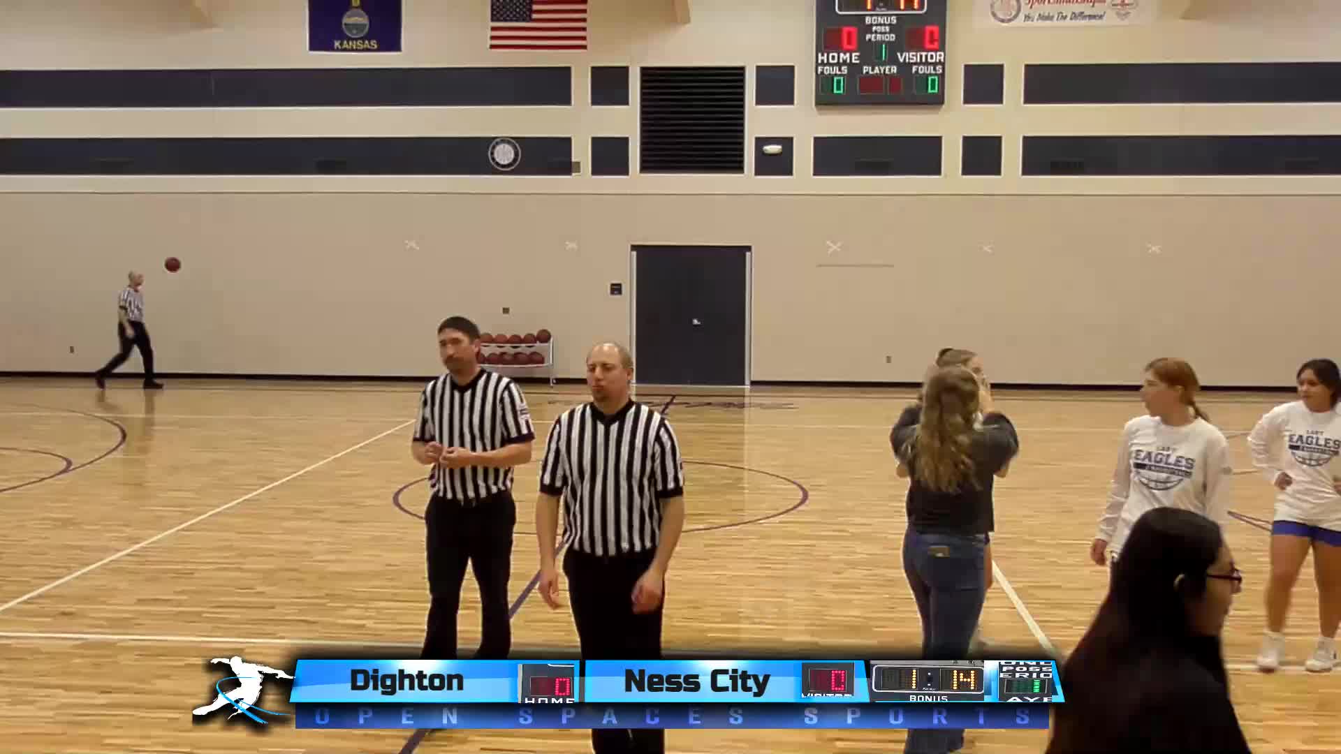 Ness City vs. Dighton (G) NWKL 5th and 6th Basketball OpenSpacesSports8