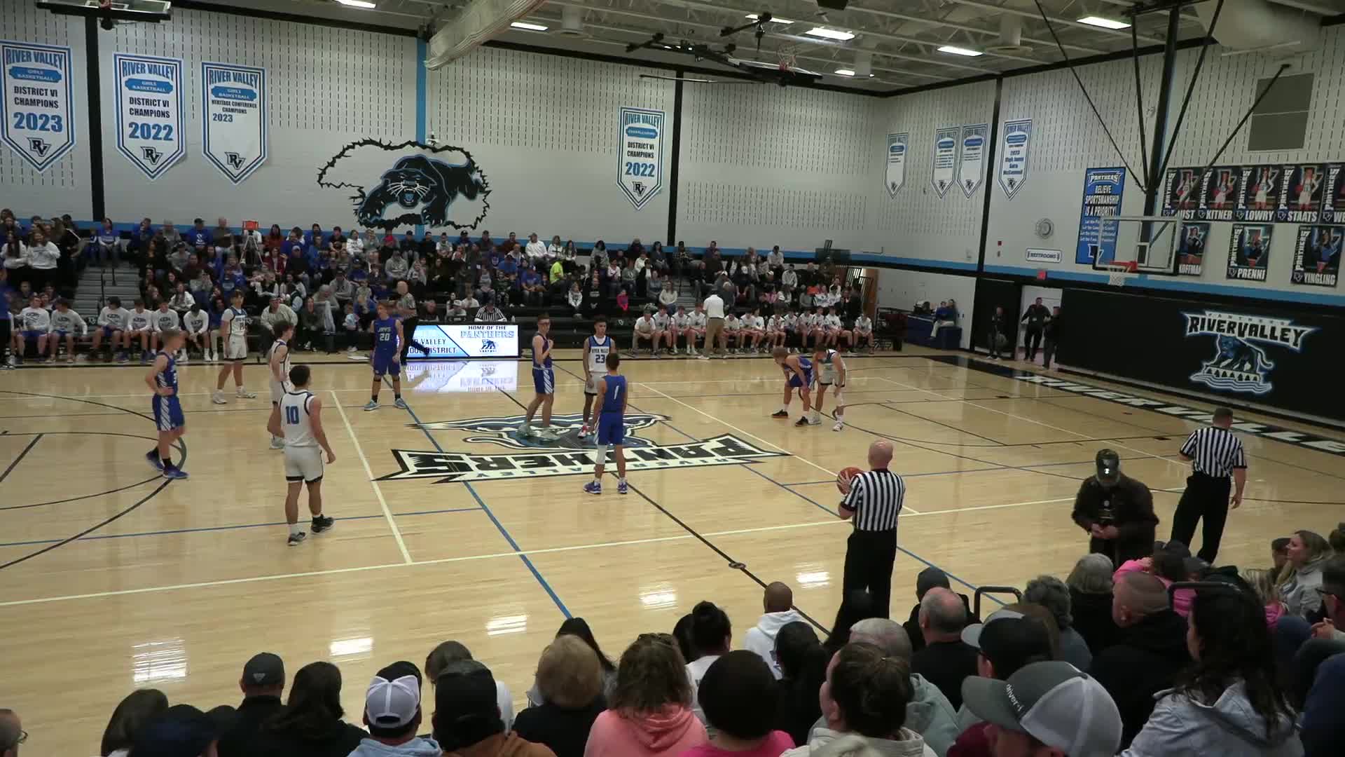 Conemaugh Valley Versus River Valley Basketball RVSDLiveStream