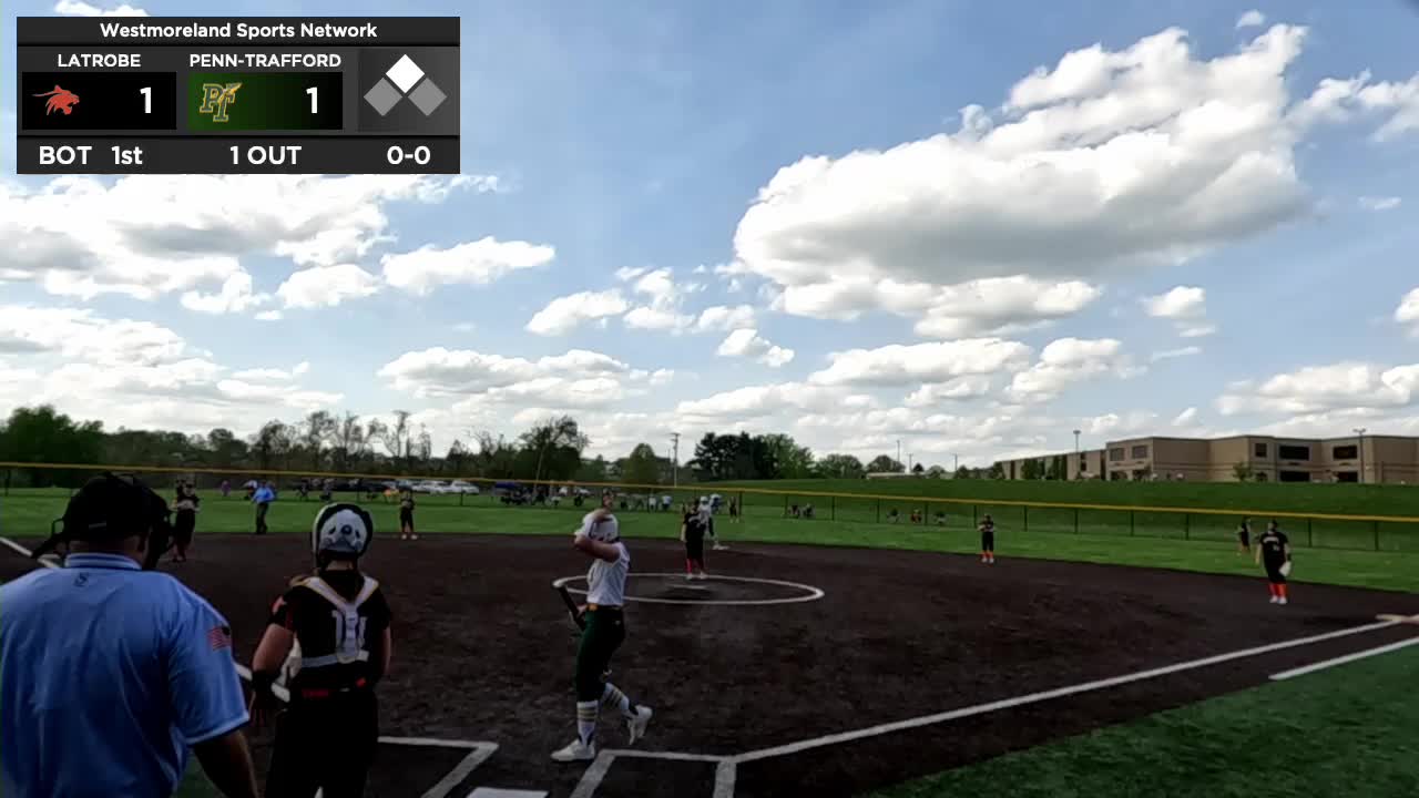 Greater Latrobe at PennTrafford Softball WestmorelandSports2