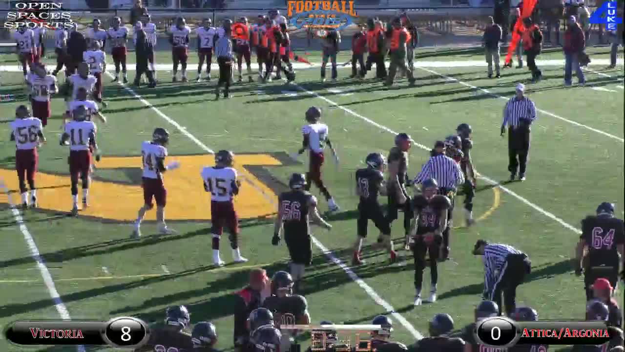 Argonia/Attica vs Victoria 8man Div II State Fooball Championship