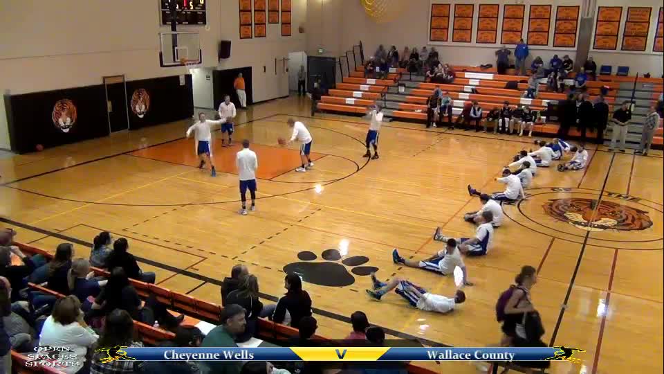 Wallace County vs Cheyenne Wells (boys) Basketball OpenSpacesSports4