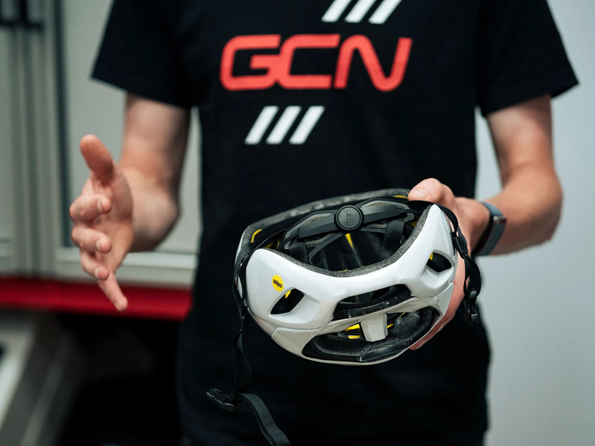 GCN find out how bicycle helmets are made MET Helmets