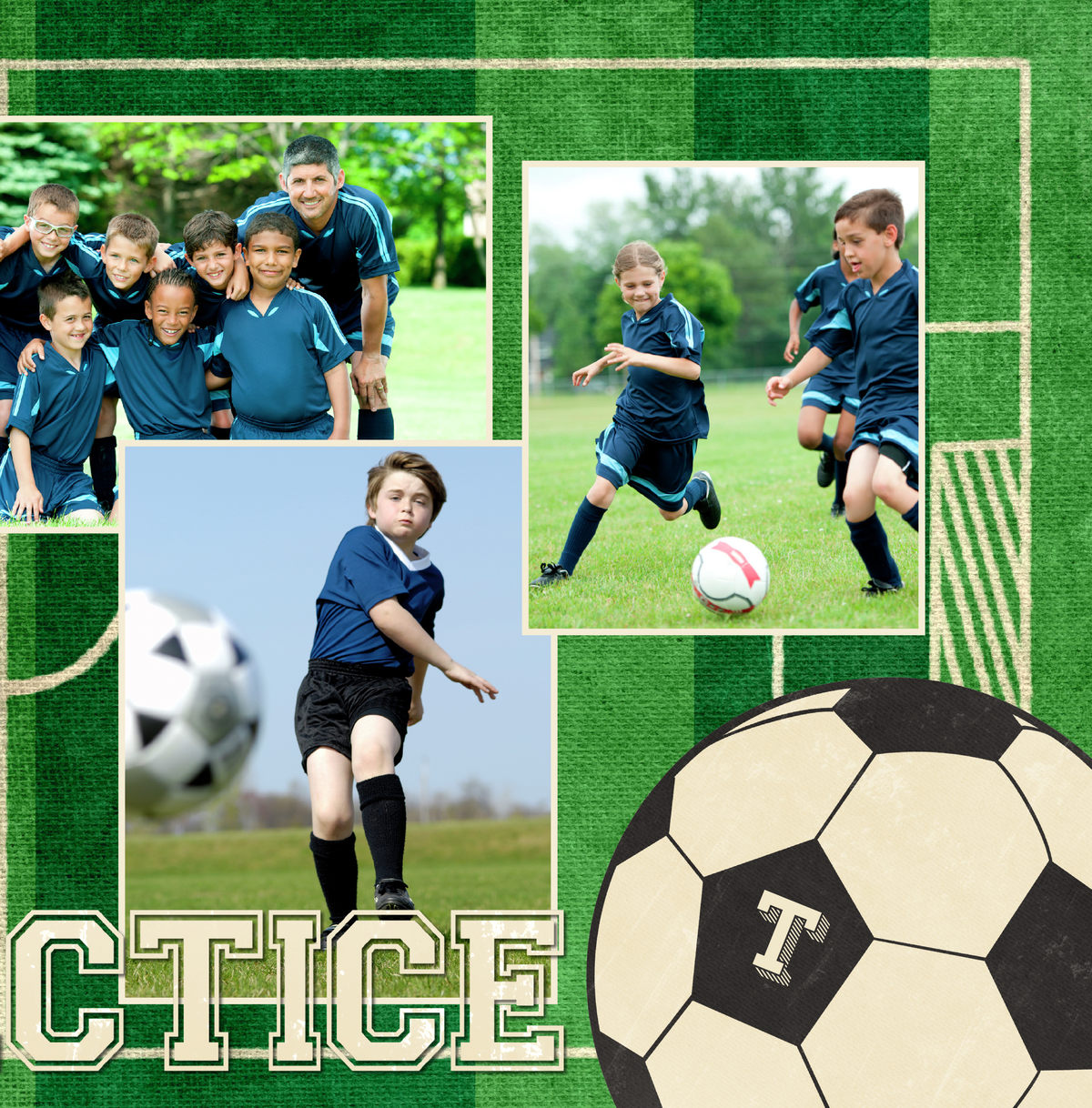 Custom Sports Photo Books, Scrapbooks and Albums