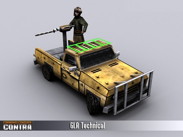GLA Technical image Contra mod for C&C Generals Zero Hour Mod DB