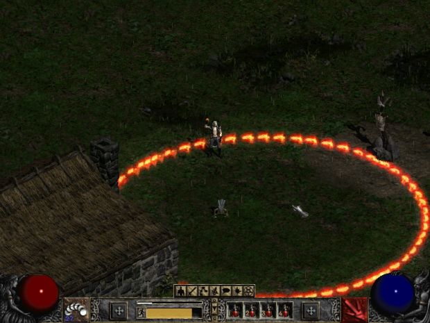 Alchemy Throwing Potions, Final image Rebirthe mod for Diablo II Mod DB