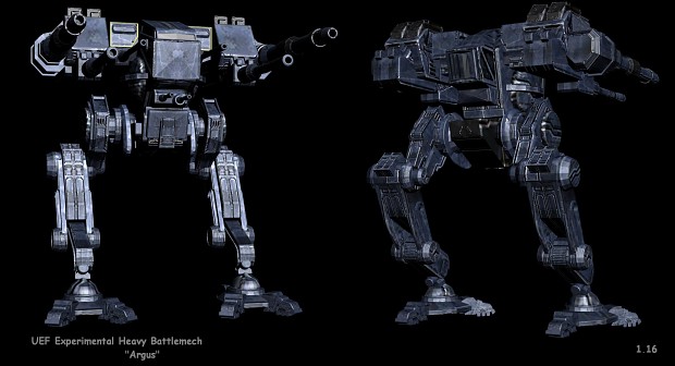UEF Experimental Mech image Total Mayhem mod for Supreme Commander