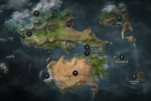 Map 2 image League Of Legends Warband mod for Mount & Blade Warband Mod DB
