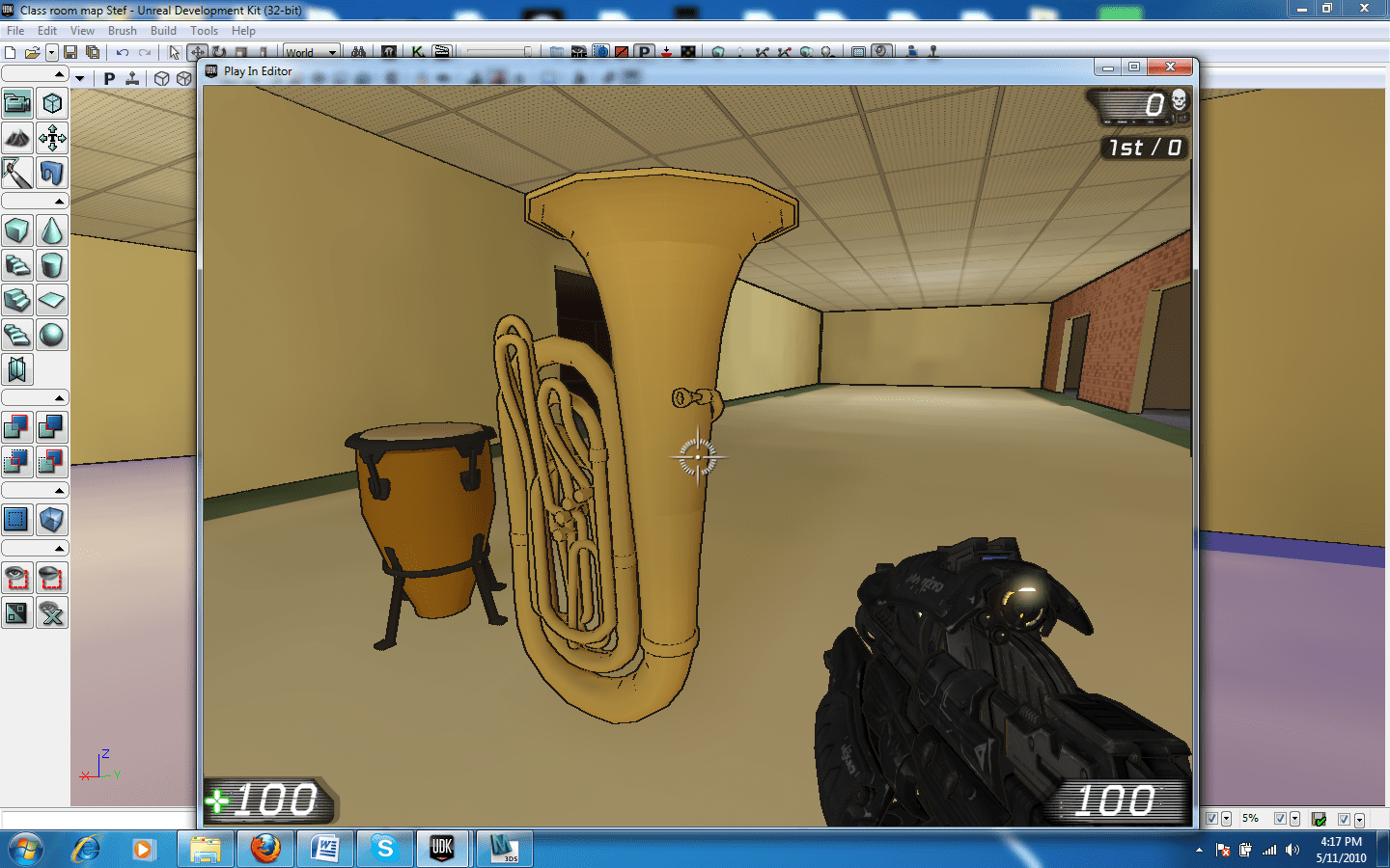 Conga and Tuba in game image Elementary School Warfare ModDB