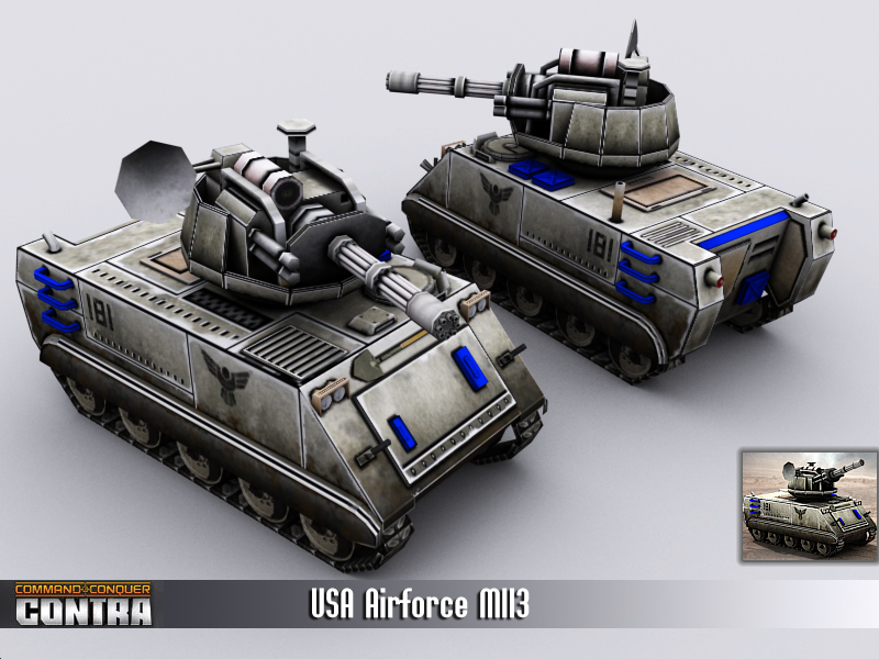 USA M113 APC image Contra mod for C&C Generals Zero Hour ModDB