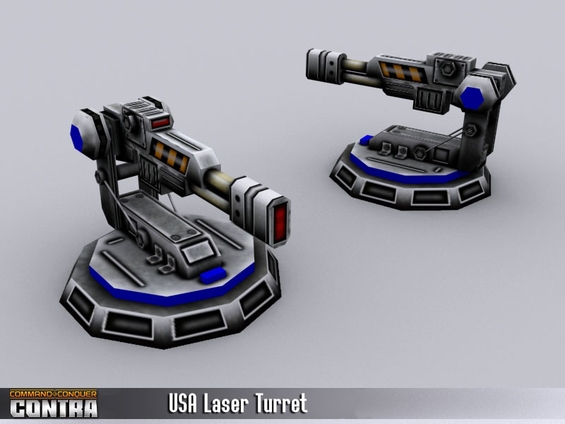 Laser Turret image Contra mod for C&C Generals Zero Hour Mod DB