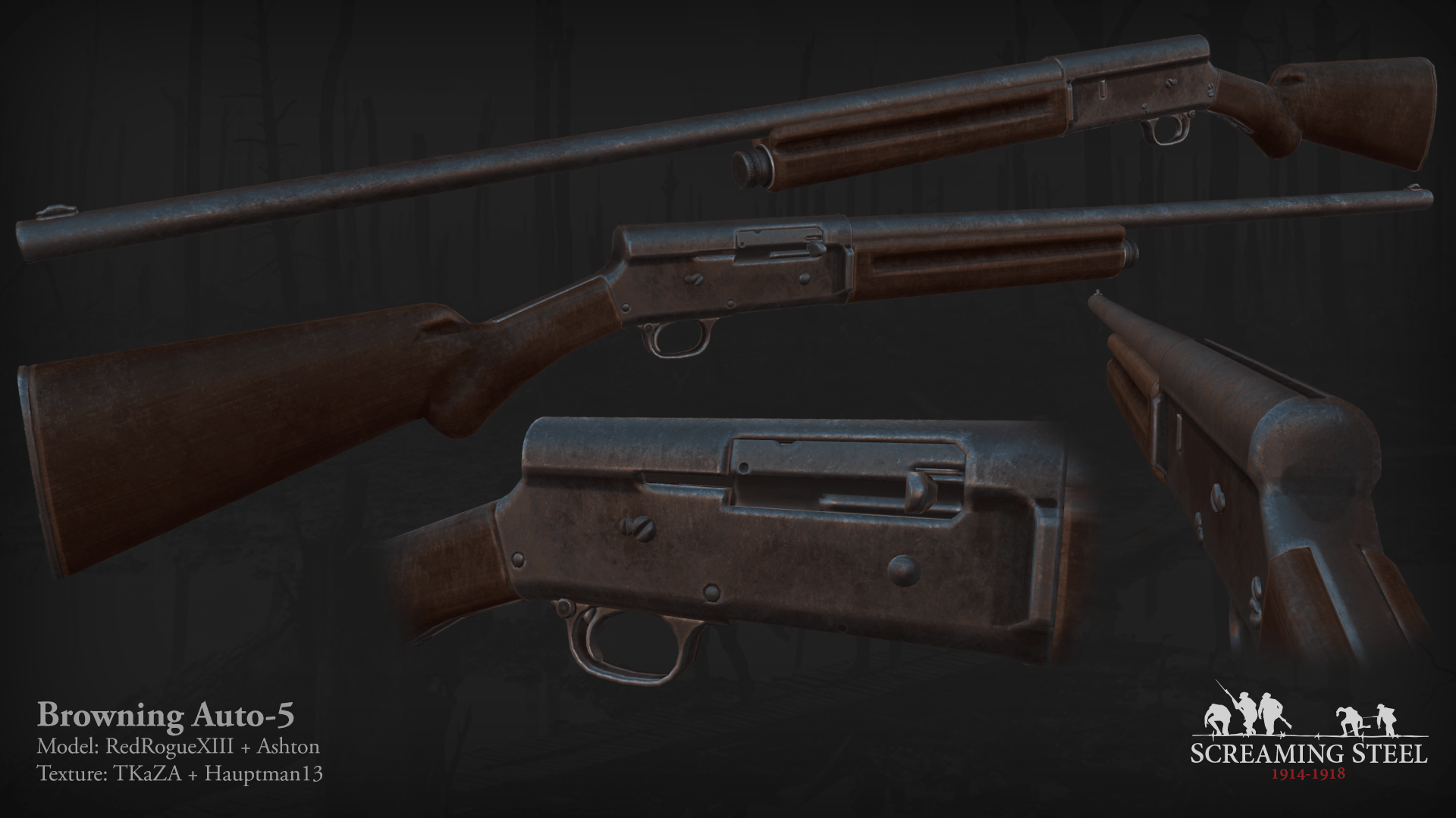 Browning A5 July 2017 News Update image Screaming Steel 19141918