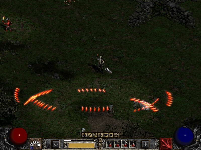 Alchemy Throwing Potions, Final image Rebirthe mod for Diablo II Mod DB