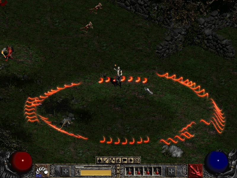 Alchemy Throwing Potions, Final image Rebirthe mod for Diablo II Mod DB