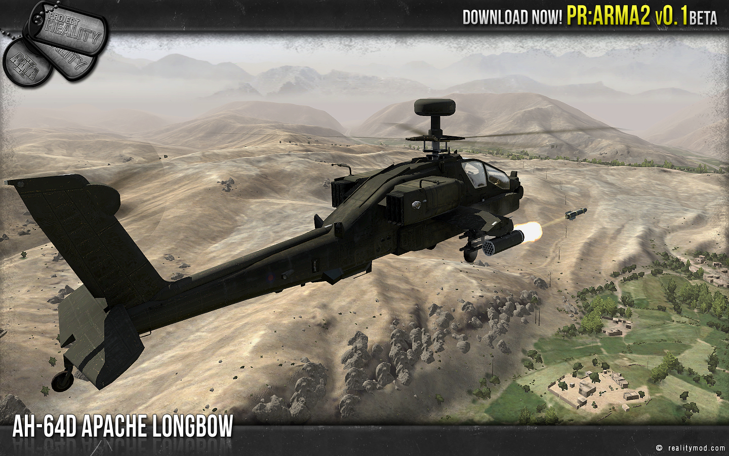 AH64D Apache Longbow image Project Reality ARMA 2 mod for ARMA 2
