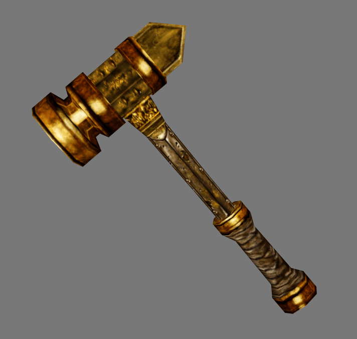 Dwemer Repair Hammer image Morrowind Rebirth 6.7 mod for Elder