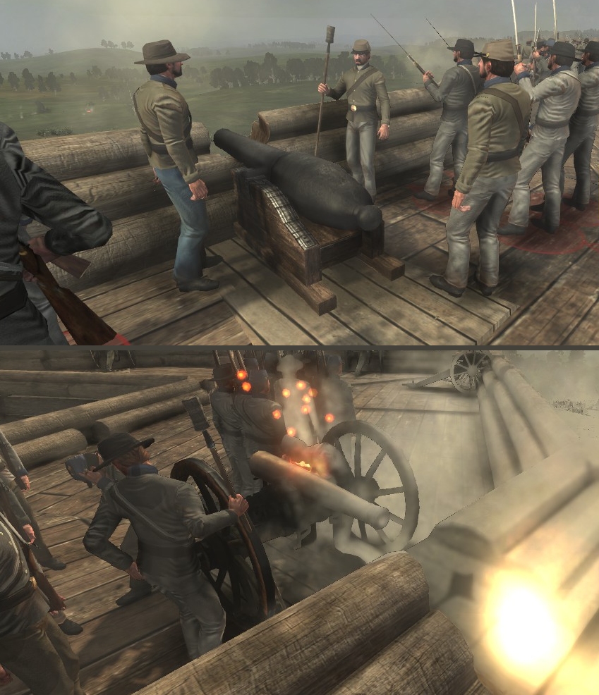 Fort artillery image American Civil War Brothers vs. Brothers mod for Empire Total War Mod DB