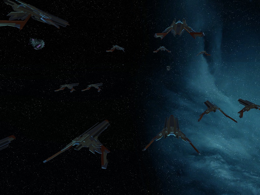 Turian Frigate In Game image Dawn of the Reapers mod for