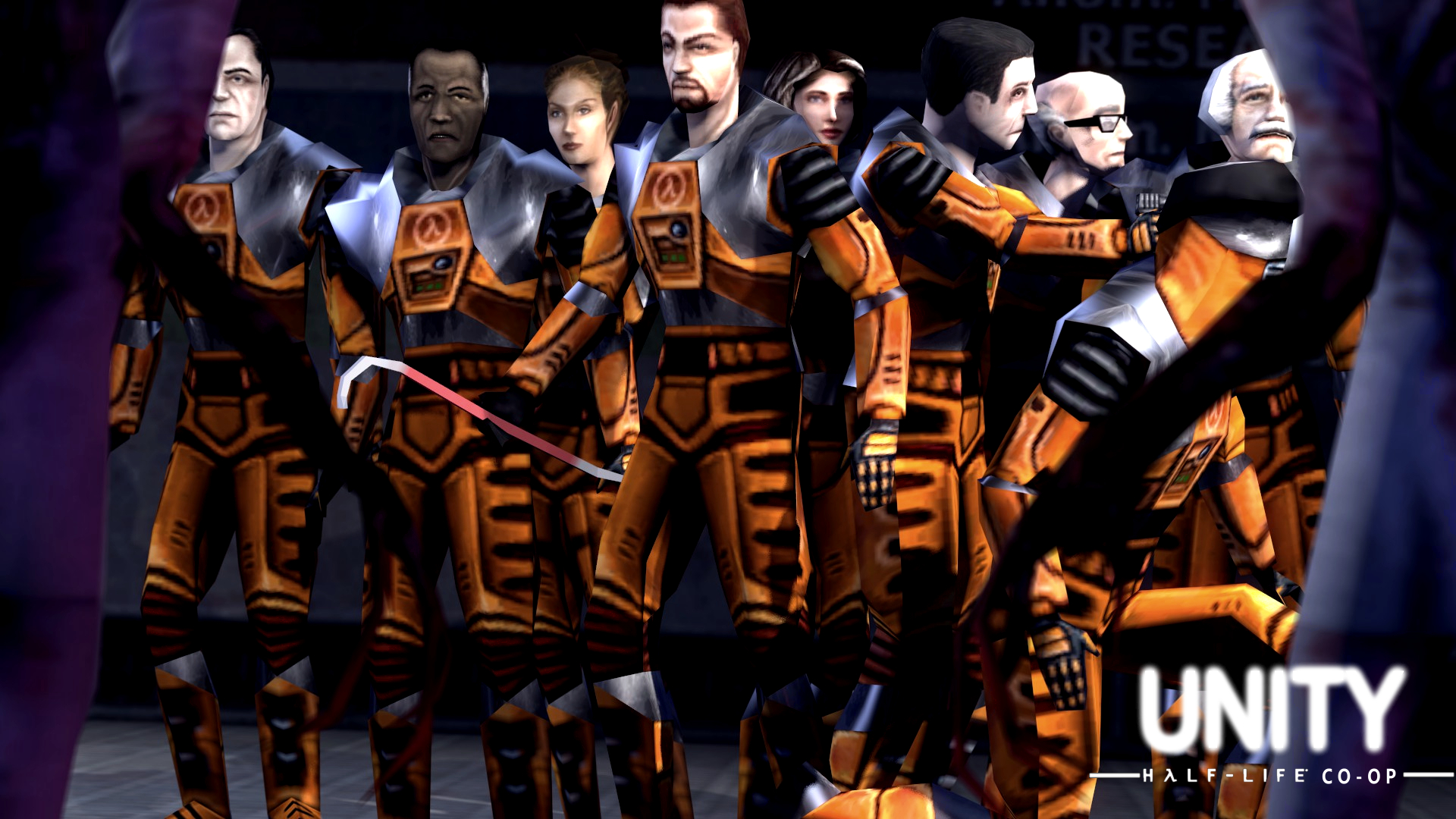 Wallpaper image Unity HalfLife Coop mod for HalfLife Mod DB