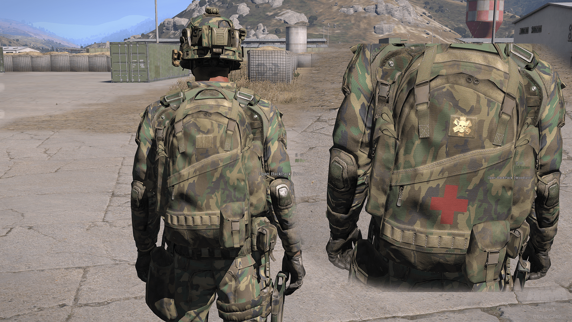 WIP Backpack image =ARC= Mods (Units & Vehicles) for ARMA 3 ModDB