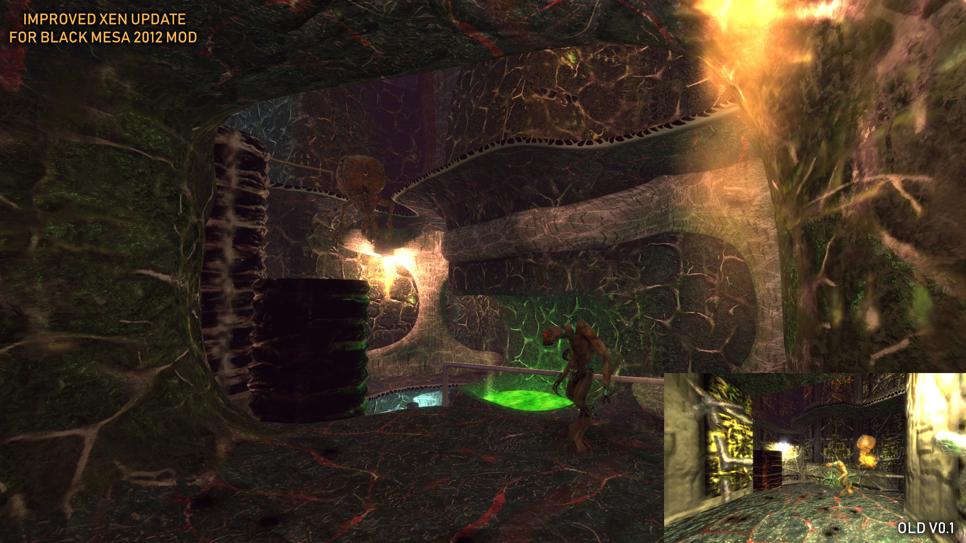 "Interloper" image Black Mesa Improved Xen mod for Black Mesa Mod DB