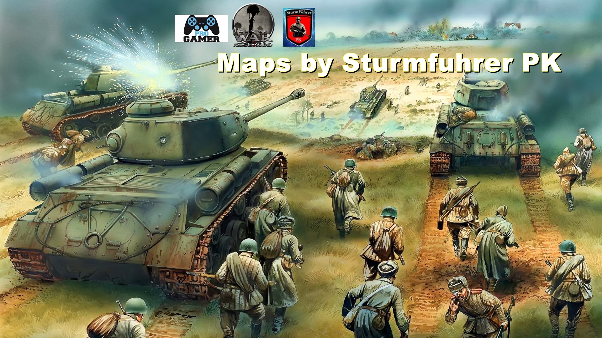 WW2 maps by (Sturmfuhrer PK) mod for Men of War Assault Squad 2 Mod DB