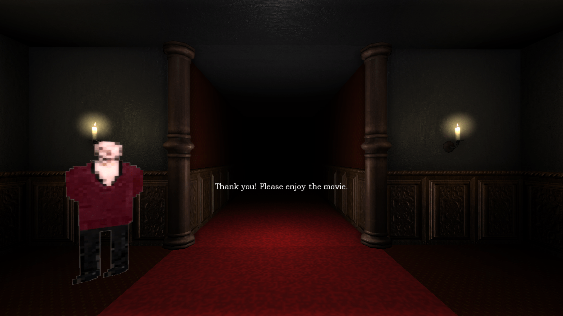 That creepy TicketTaker... image The Theater mod for Amnesia The Dark Descent Mod DB