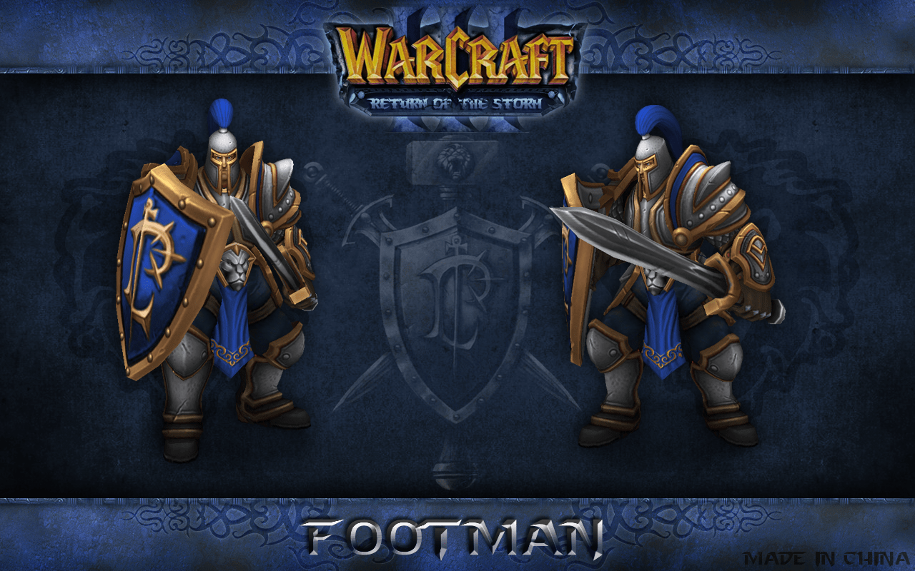 Footman image Return of the Storm mod for Warcraft III Frozen Throne