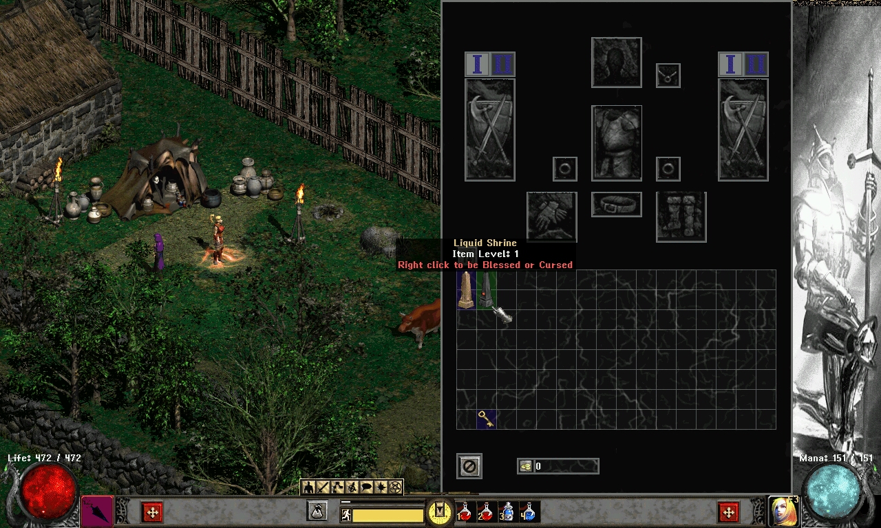 Liquid Shrines image Escape from the Afterlife mod for Diablo II Lord of Destruction Mod DB