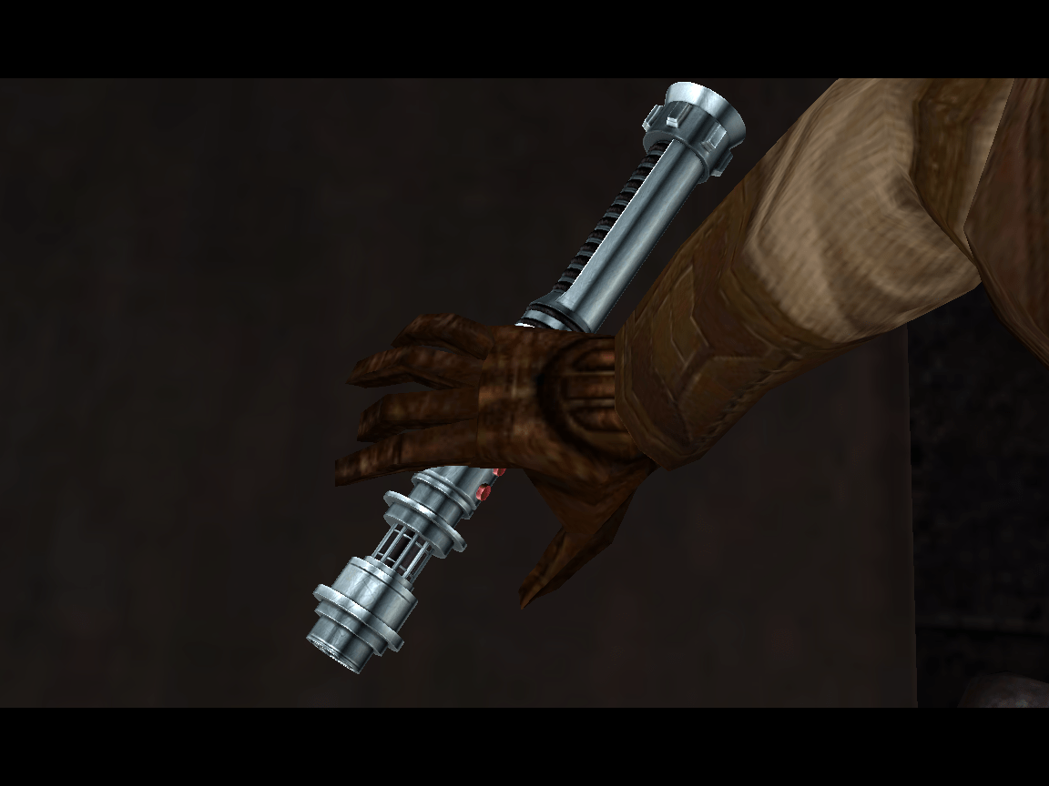 closeup image HD Kyle Katarn's Lightsaber mod for Star Wars Jedi