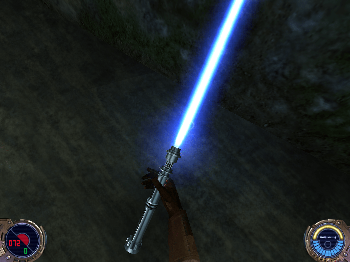 in game image HD Kyle Katarn's Lightsaber mod for Star Wars Jedi