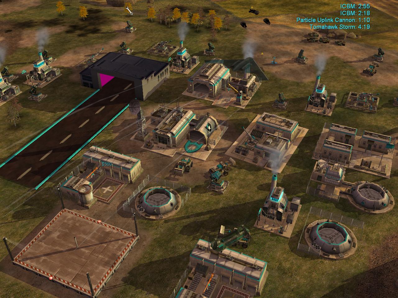 An average SW Gen Base image Zero Hour Retarded mod for C&C Generals