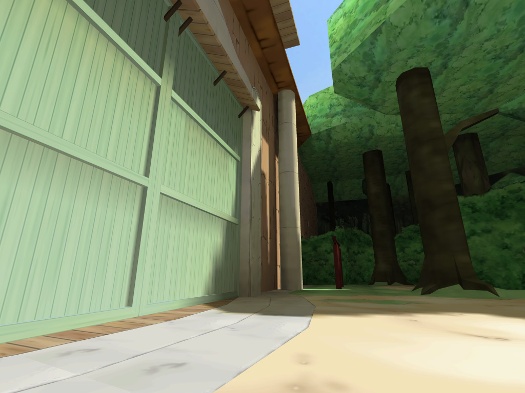 Konoha Gate Map image Naruto Ninja Chronicles mod for HalfLife Mod DB