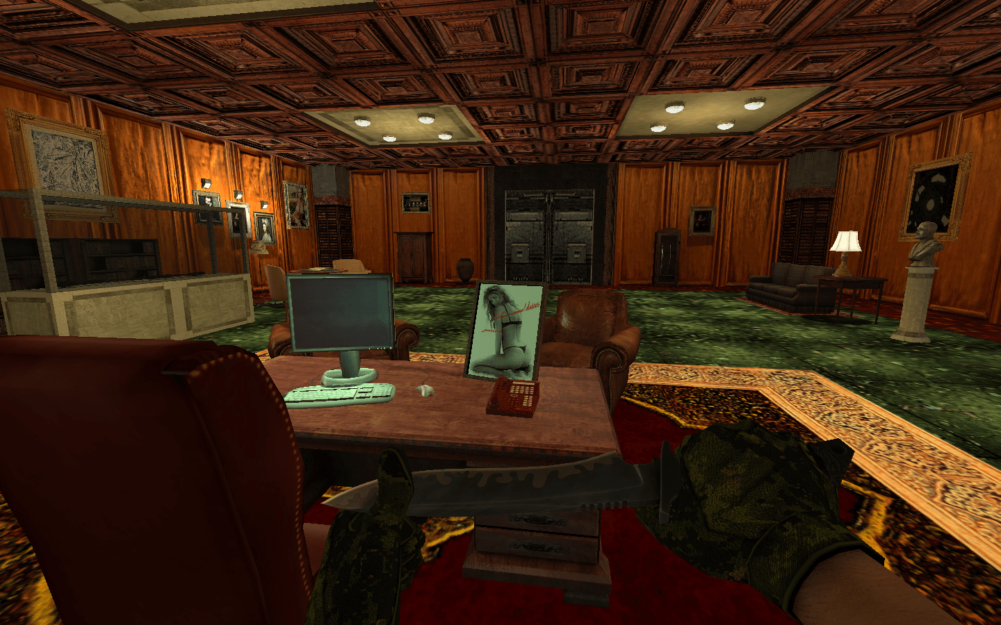 The Commander's Room WiP image Metal Gear Solid Source mod for
