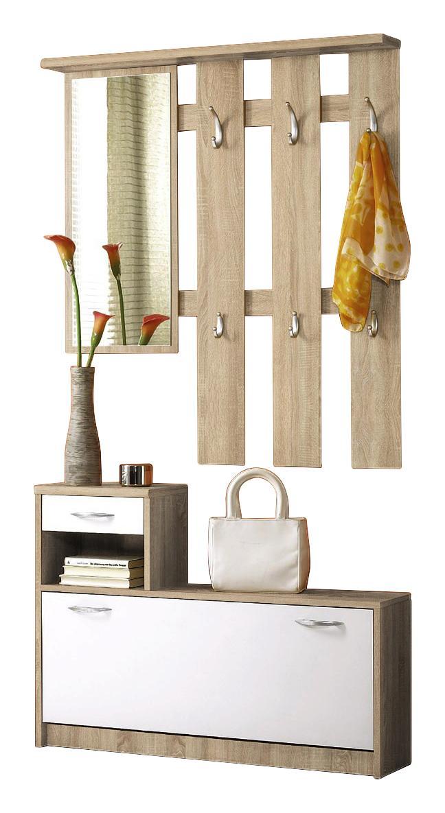 GARDEROBE Vera B 100cm Eiche Dekor/Weiß online kaufen mömax