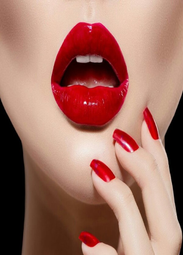 a small layer of vaseline on your teeth will keep from