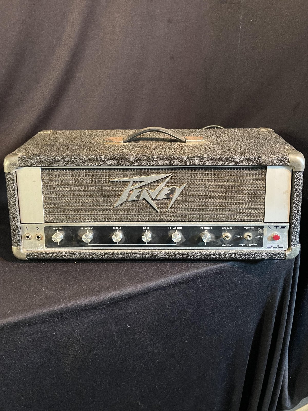 1970s Peavey VTB 300 Tube Bass Head