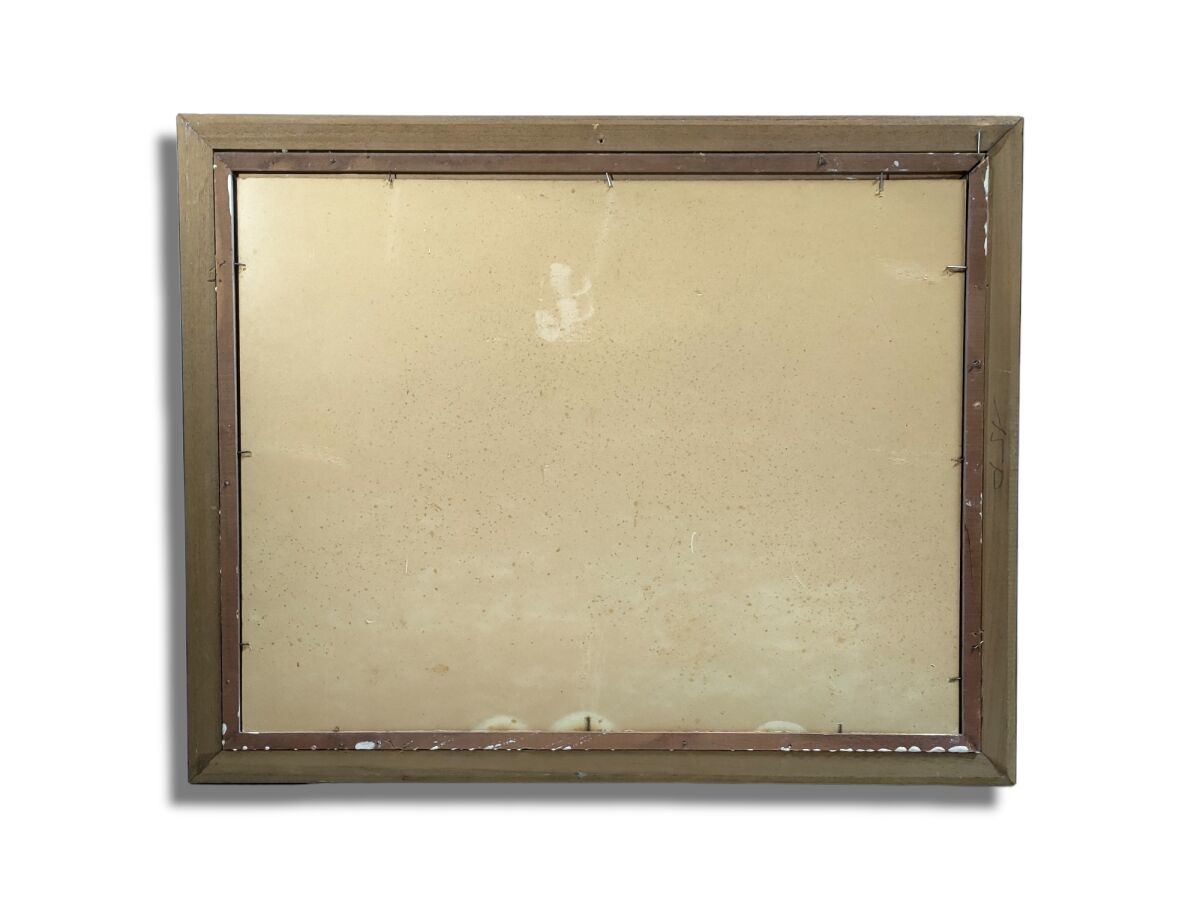 Claude Suire 4) La Rochelle Gouache signée en bas à droite 49 x 63.5