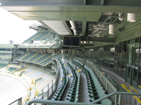 South End Zone Expansion Nears Completion at Lambeau Field News