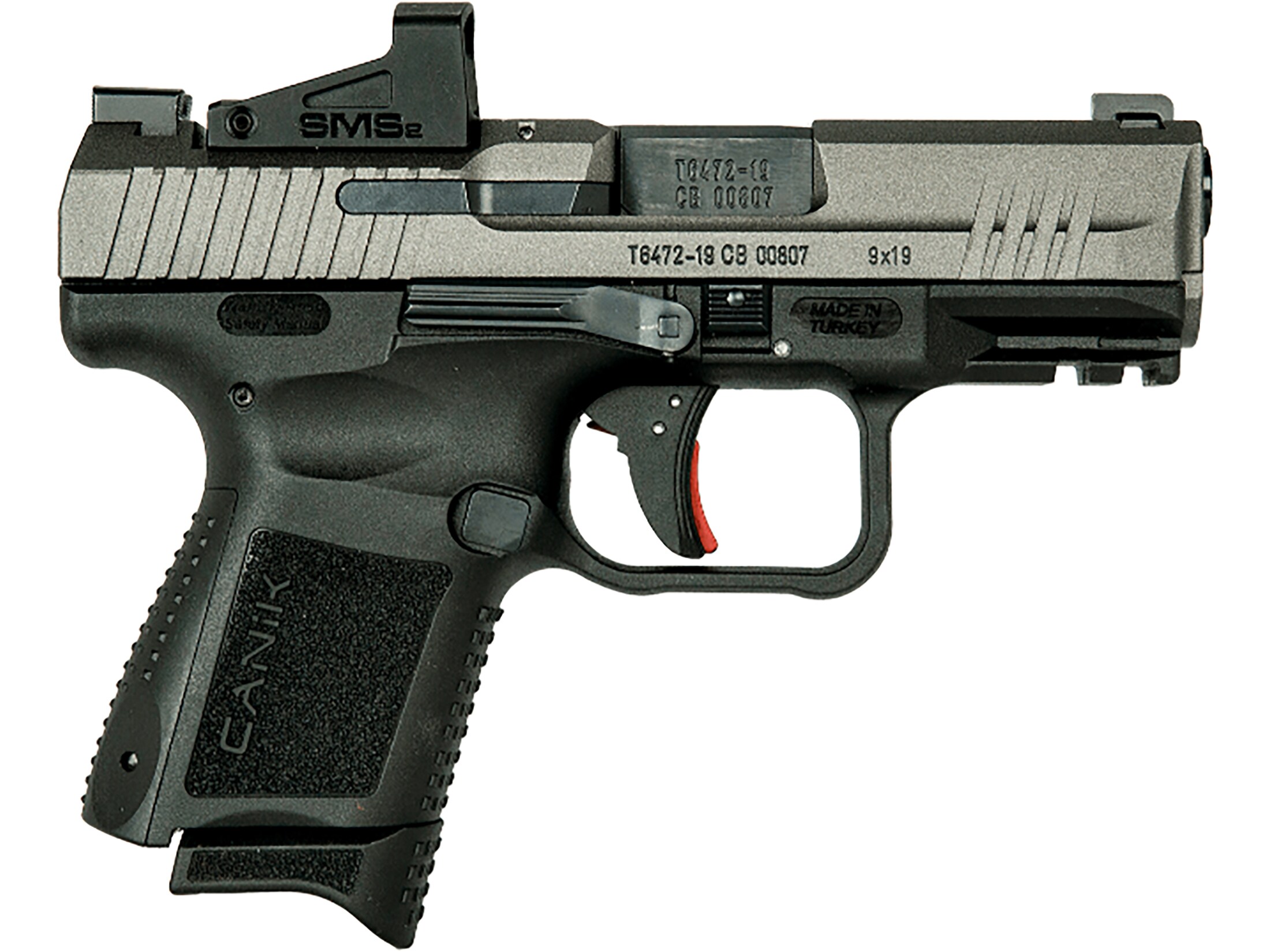 Canik TP9 Elite SC 9mm Luger Pistol 3.6 Barrel 12+1 Round Tungsten