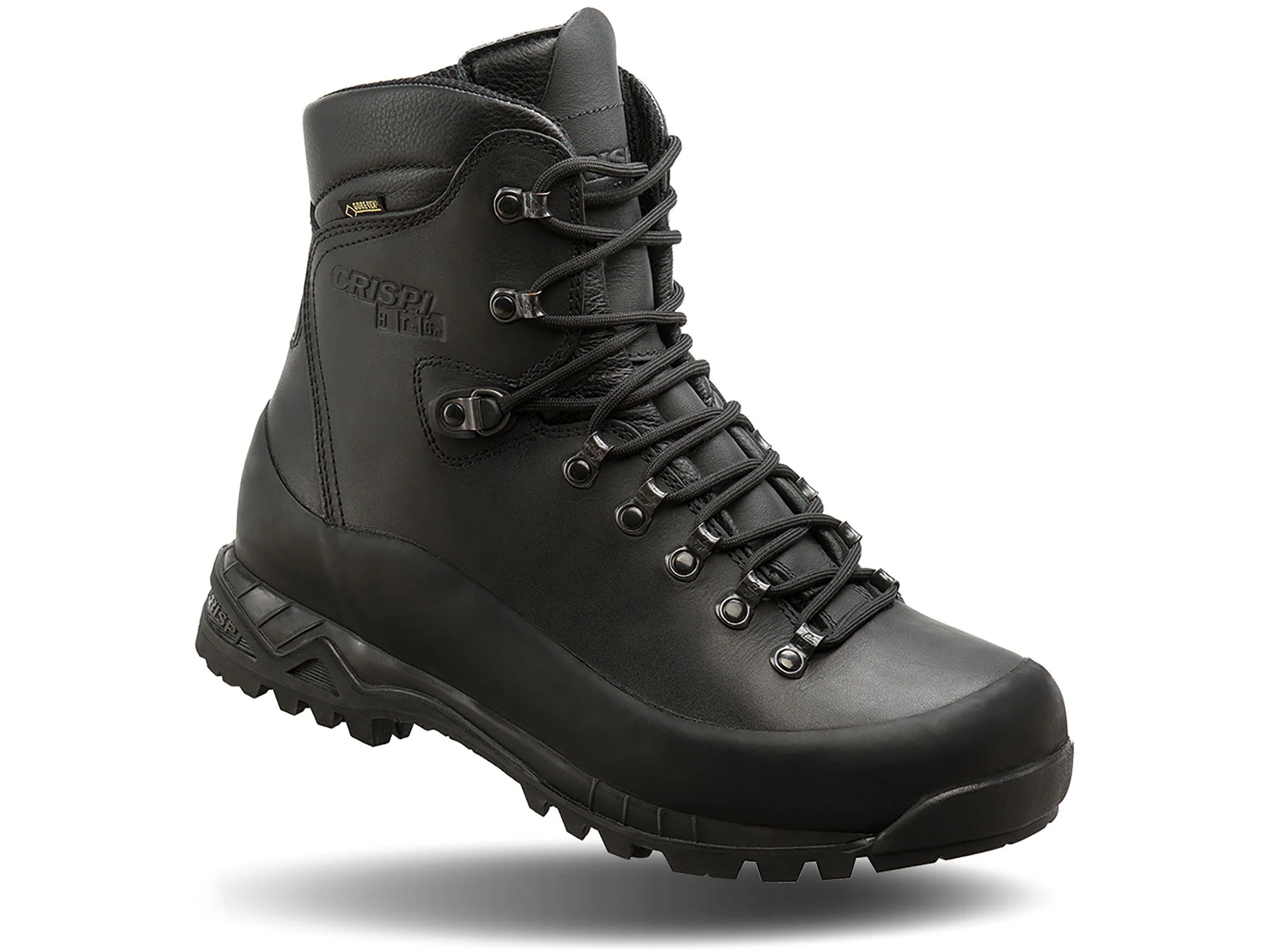 Crispi Nevada Black GTX 8 Waterproof GORETEX Tactical Boots Leather