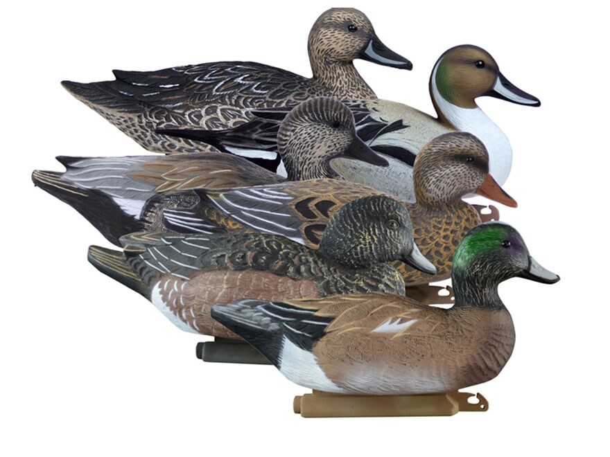 Higdon Battleship Puddle Pack Foam Filled Duck Decoy Combo Polymer 6PK