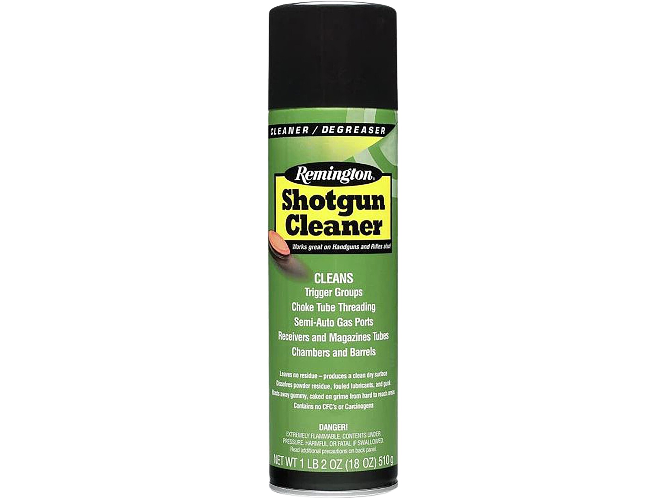 Remington Shotgun Cleaner Bore Cleaning Solvent 18oz Aerosol