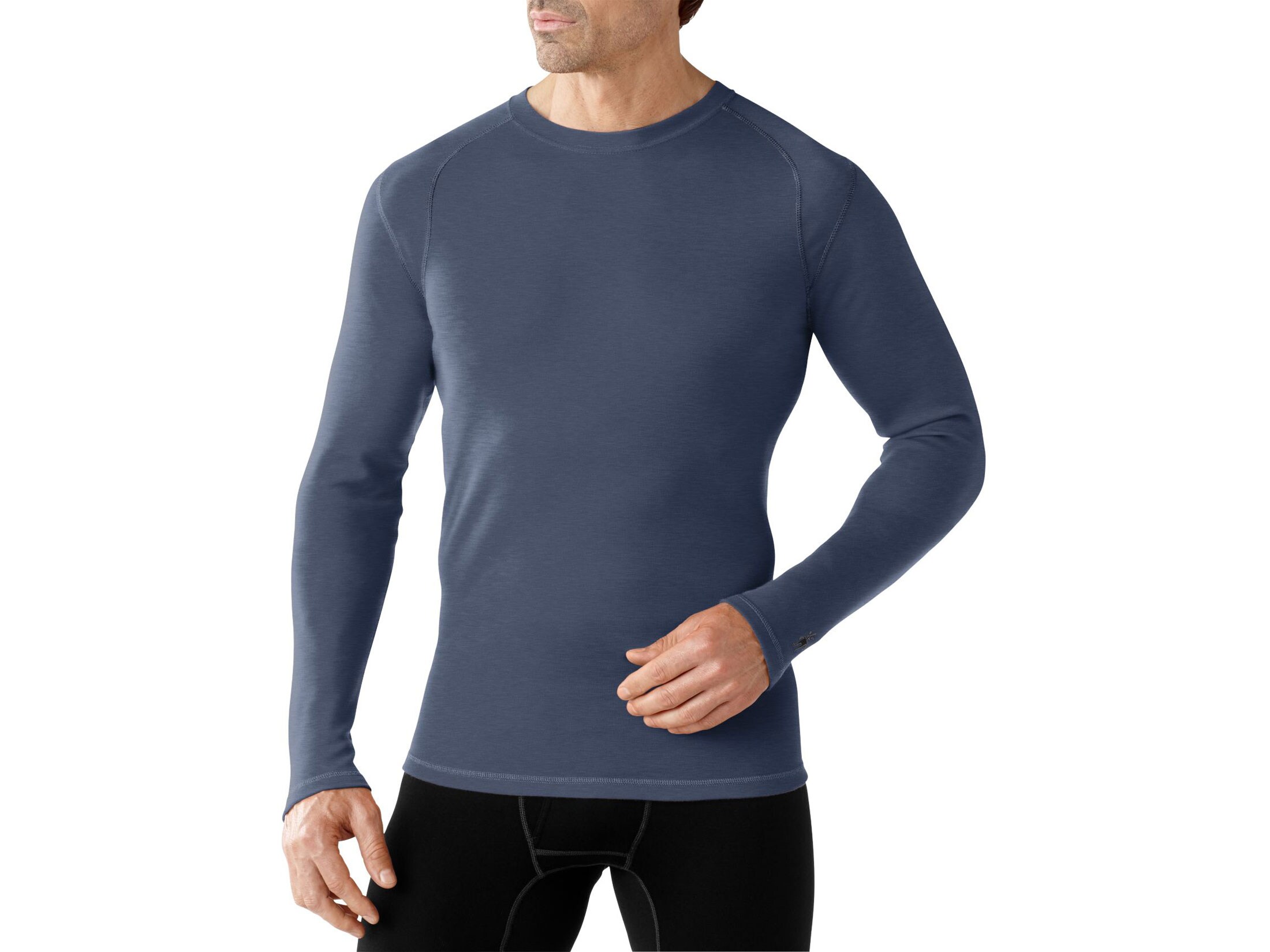 Smartwool Men's NTS Mid 250 Crew Base Layer Shirt Long Sleeve Merino