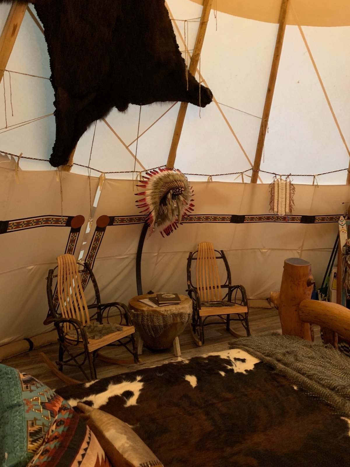 Rent the Lakota Tipi PhotosVacation Rental in Hot Springs, Arkansas