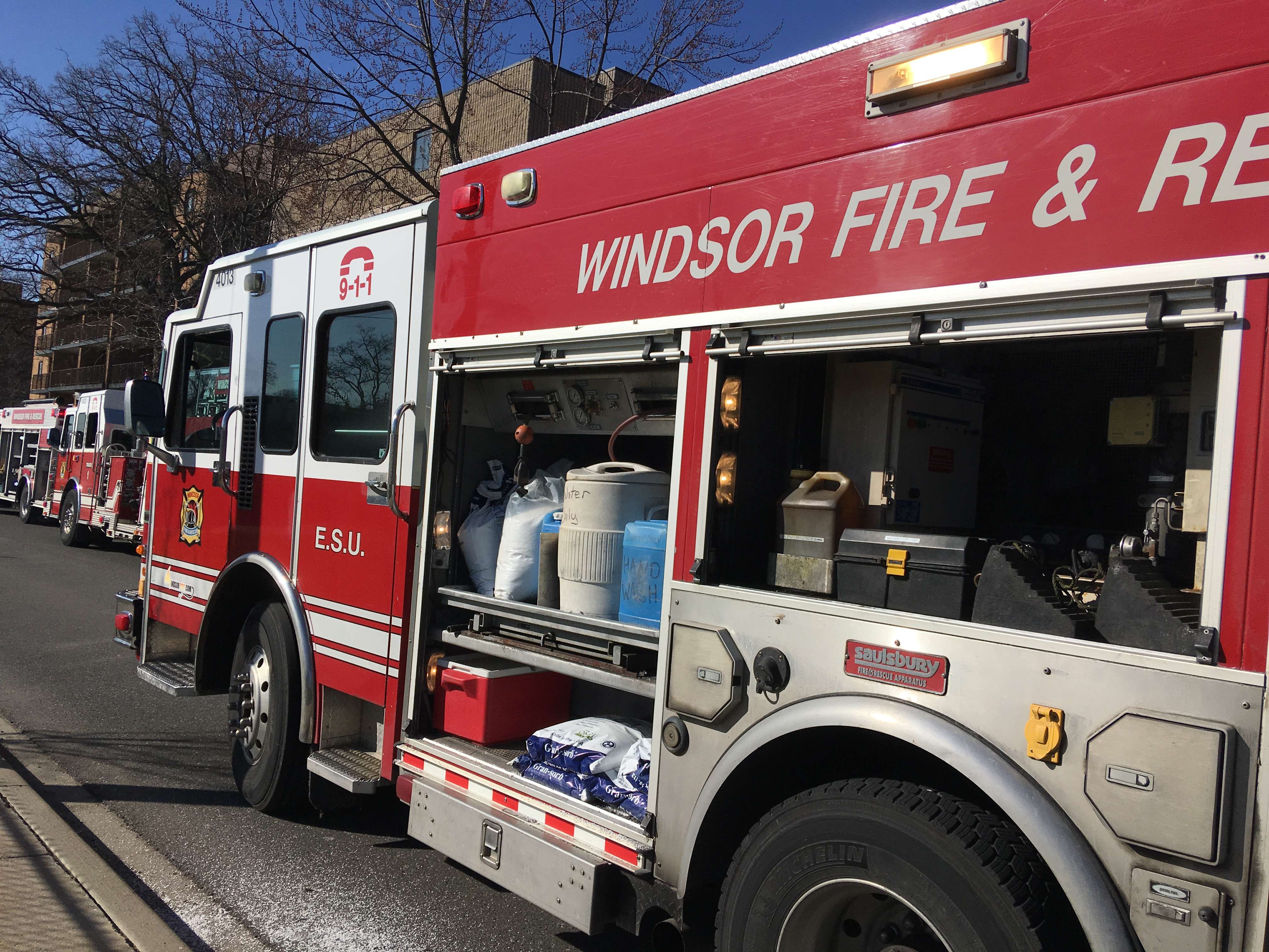 Four displaced following west Windsor fire