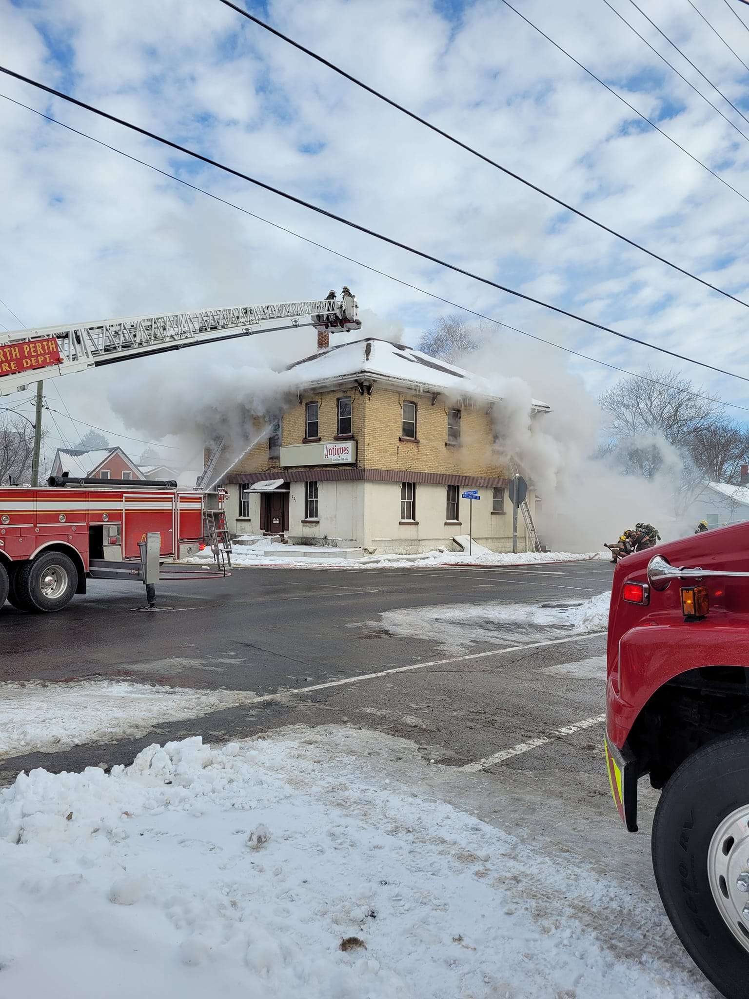 Iconic Monkton hotel destroyed by fire