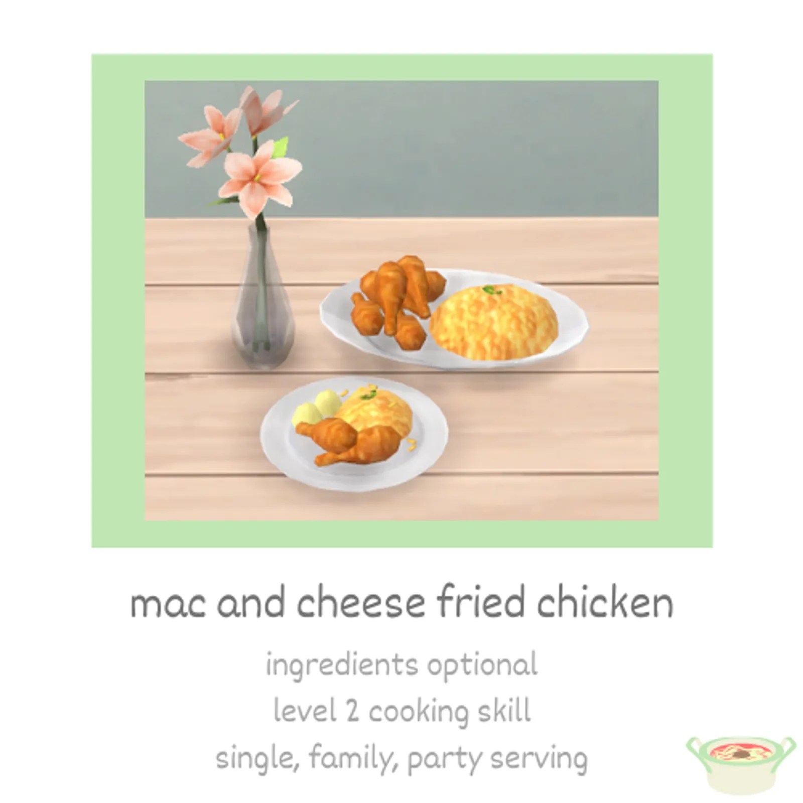 Mac And Cheese Fried Chicken Sims 4 Cuisine & Food Mods Explore Delicious Creations