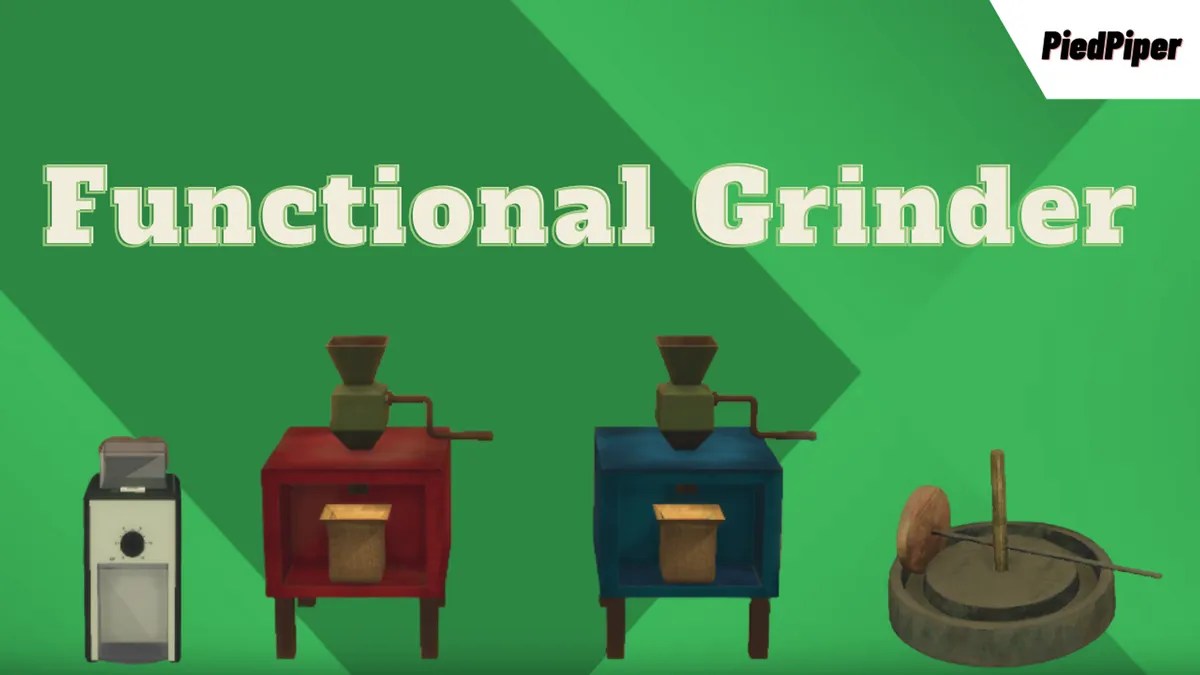 Functional Grinder Sims 4 Functional Objects Mods Enhance Sim Interactions MySims4Mods