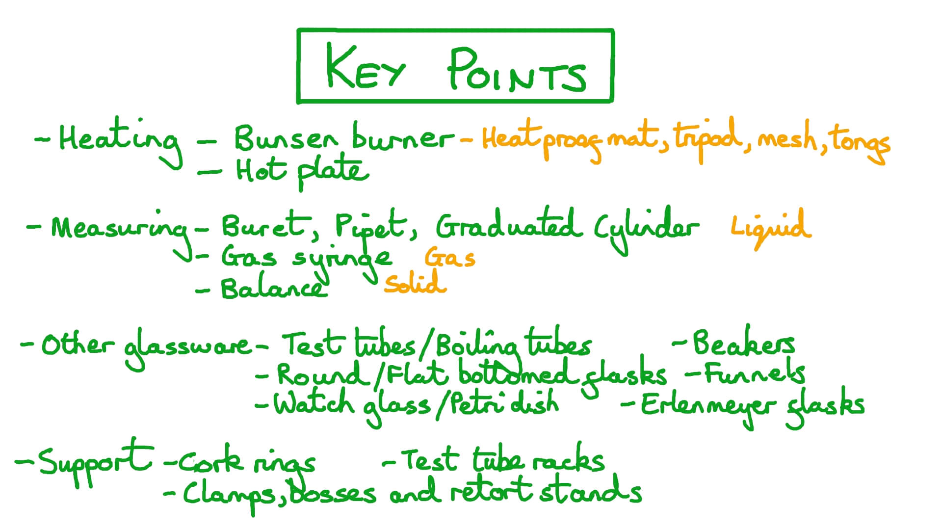 Lesson Video Scientific Equipment Nagwa